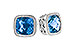 H282-28363: EARR 2.20 TW BLUE TOPAZ