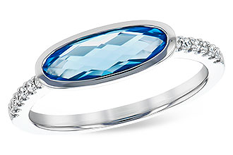 H282-30245: LDS RG 1.30 BLUE TOPAZ 1.40 TGW