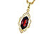 H282-34736: NECK 1.25 GARNET 1.36 TGW