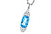 H283-18391: NECK 2.02 BLUE TOPAZ 2.12 TGW