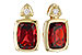 H283-22063: EARR 1.90 TW GARNET 1.94 TGW