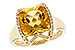 H283-22991: LDS RG 3.74 CITRINE 3.85 TGW (10MM CUSHION)