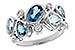 H283-23818: LDS RG 2.57 BLUE TOPAZ TW 2.75 TGW