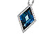 H283-24791: NECK 3.04 LONDON BLUE TOPAZ 3.20 TGW