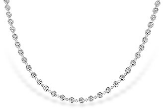 H284-09327: NECKLACE 3.40 TW (18")