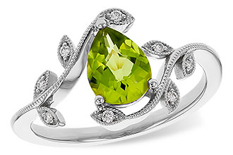 H284-11154: LDS RG 1.16 PERIDOT 1.22 TGW (8x6MM PER)