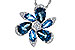 H284-12936: NECKLACE 3.03 BLUE TOPAZ 3.22 TGW