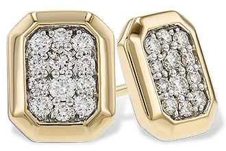 H284-15654: EARRINGS .38 TW