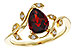 H284-15663: LDS RG 1.34 GARNET 1.40 TGW (8x6MM GAR)