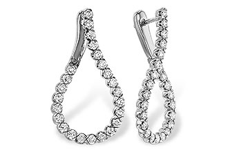 H284-15691: EARRINGS 2.00 TW