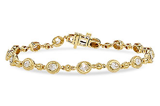 H284-16618: BRACELET 1.25 TW OVAL DIAS (7")