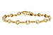 H284-16618: BRACELET 1.25 TW OVAL DIAS (7")