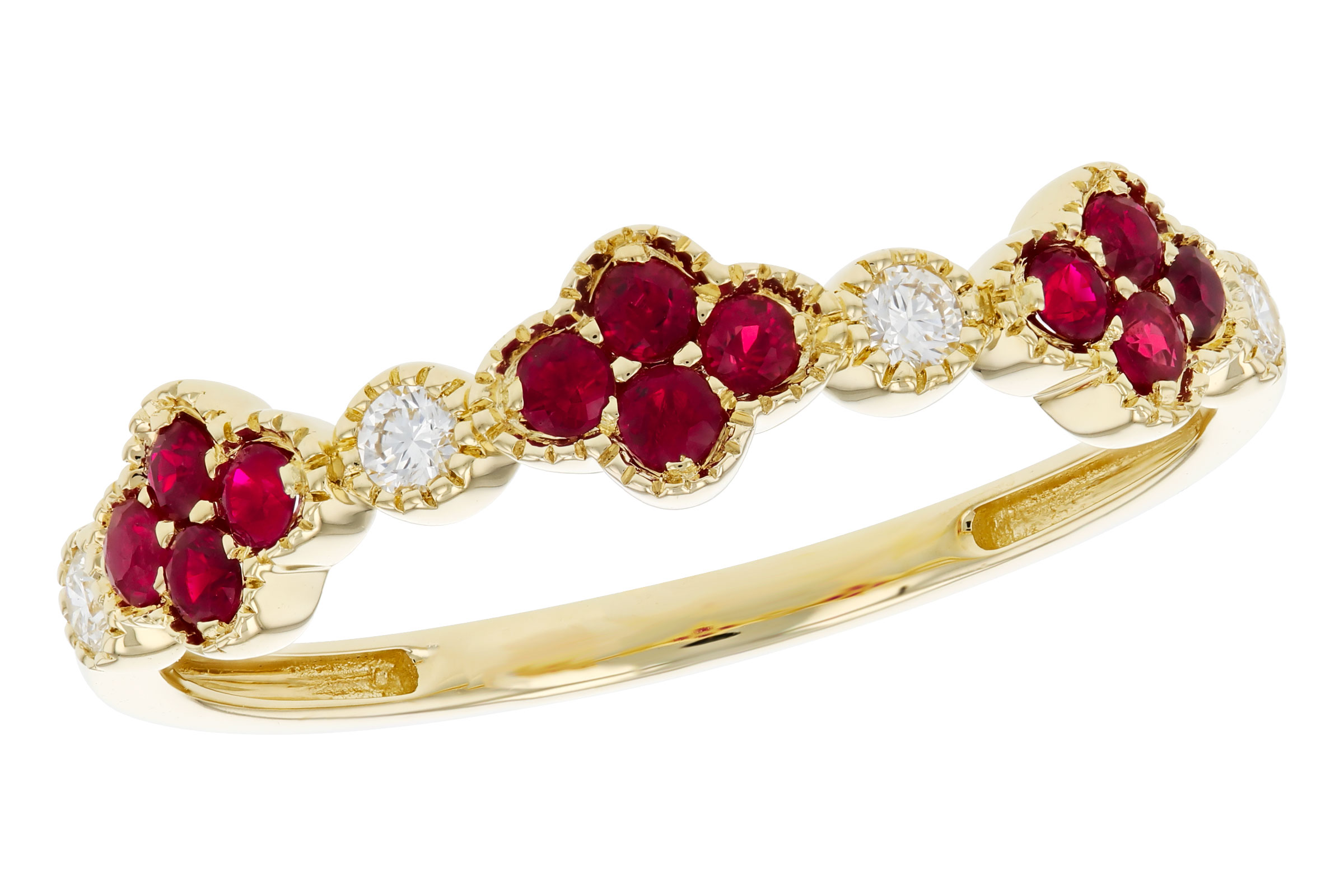 H285-02927: LDS WED RG .22 TW RUBY .30 TGW