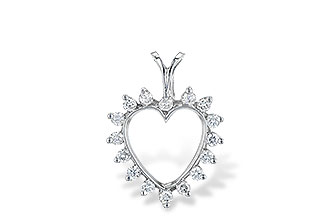 K015-93891: HEART PENDANT .23 TW