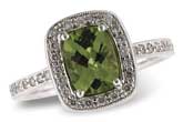 K193-19345: LDS DIA RG 1.45 PERIDOT 1.71 TGW