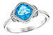 K195-97491: LDS RG 1.63 BLUE TOPAZ 1.65 TGW