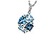 K198-64727: NECK 2.60 BLUE TOPAZ 2.70 TGW