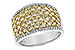 K198-65672: LDS DIA WED RG 1.82 YELLOW DIAS 2.02 TW