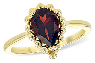 K198-67527: LDS GARNET RING 1.38 CT