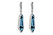 K199-57463: EARR 5.25 LONDON BLUE TOPAZ 5.67 TGW