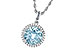 K199-60209: NECK 2.05 AQUAMARINE 2.16 TGW