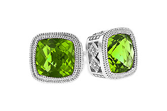 K282-28363: EARR 1.90 TW PERIDOT