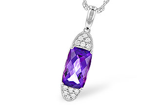 K283-18372: NECK 1.60 AMETHYST 1.70 TGW
