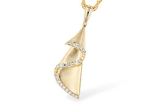 K283-18418: NECKLACE .10 TW