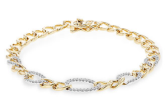 K283-19336: BRACELET .52 TW