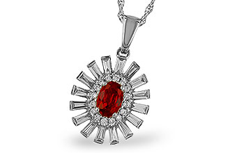 K283-25663: NECK .58 RUBY TW 1.10 TGW (6x4MM RUBY)