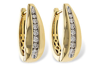 K283-26554: EARRINGS .40 TW