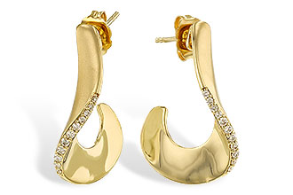 K284-09309: EARRINGS .14 TW