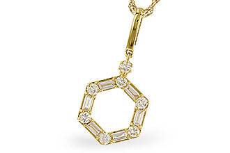 K284-09354: NECKLACE .14 BAG .35 TW