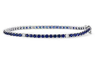 K284-10245: BRACELET 3.27 TW SAPP 3.52 TGW (7")