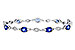 K284-11172: BRACELET 4.02 SAPPHIRE 4.26 TGW (7")
