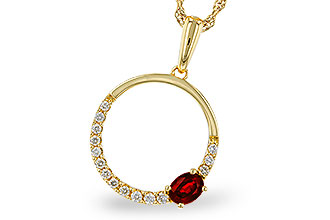 K284-12009: NECKLACE .26 RUBY .41 TGW