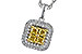 K284-12936: NECK .52 FANCY YELLOW DIAMONDS .72 TW