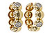 K284-13900: EARRINGS .20 TW