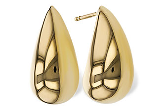 K284-14763: GOLD EARRINGS (20MM)