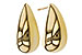 K284-14763: GOLD EARRINGS (20MM)