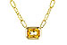 K284-14791: NECKLACE .86 CITRINE (18")