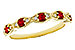 K284-17472: LDS WED RG .28 RUBY .34 TGW