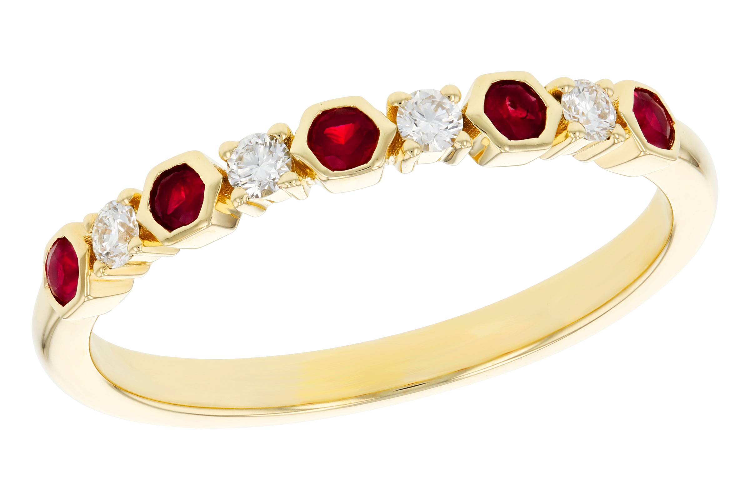 K285-02945: LDS WED RG .14 TW RUBY .24 TGW