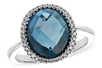 L198-65645: LDS RG 5.31 LONDON BLUE TOPAZ 5.45 TGW