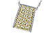 L198-65672: NECK .95 YELLOW DIAS 1.09 TW