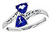 L199-54809: LDS RG .77 TW TANZANITE .90 TGW