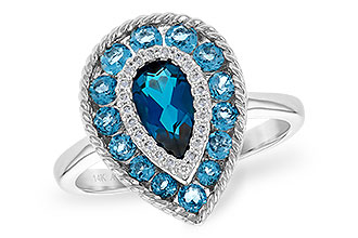 L199-58436: LDS RG 1.52 TW BLUE TOPAZ 1.60 TGW