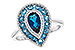 L199-58436: LDS RG 1.52 TW BLUE TOPAZ 1.60 TGW