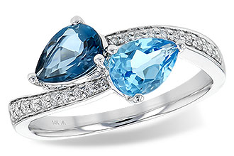 L199-61136: LDS RG 1.52 BLUE TOPAZ 1.66 TGW