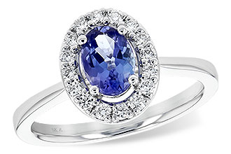 L199-61154: LDS RG .73 TANZANITE .97 TGW